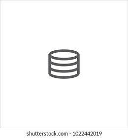 coins icon vector eps10