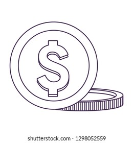 coins isolted icon