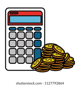 coins money with calculator