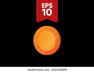 Coins Money Cash Golden Vector Illustration