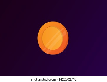Coins Money Cash Golden Vector Illustration