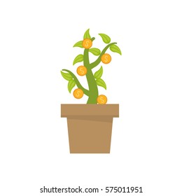 Coins money cash icon vector illustration graphic design