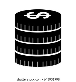 coins money dollar icon
