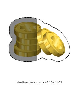 coins money isolated icon