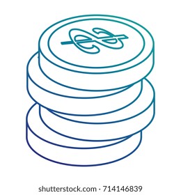 coins money isolated icon