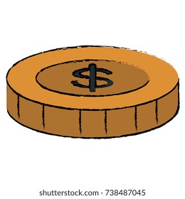 coins money isolated icon