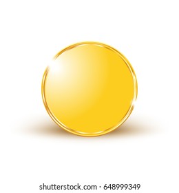 Coins on background isolated