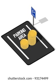Coins on Parking Lot (Increasing Price of Parking Space)