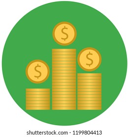 Coins Pile Icon