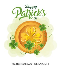 coins pile saint patrick celebration
