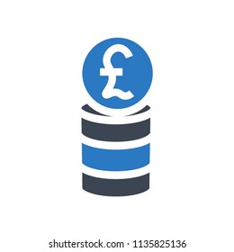 coins pound chip 