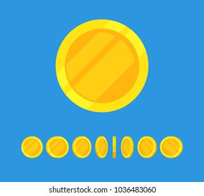 Coins stack vector illustration, flat coin money stacked icon flat, golden penny cash pile, treasure heap isolated on color background