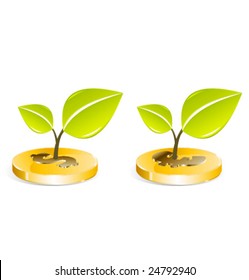Coins tree