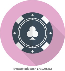 coins vector flat color icon