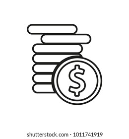 coins web icon