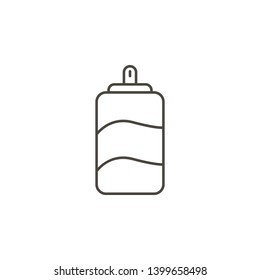 Coke pan, beverage vector icon. Simple element illustration from food concept. Coke pan, beverage vector icon. Drink concept vector illustration. on white background