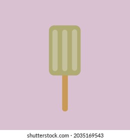 Coke popsicle stick, delicious, pastel color
