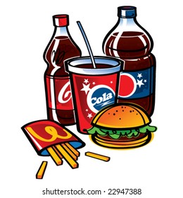 Cola Stock Vector (Royalty Free) 22947388 | Shutterstock