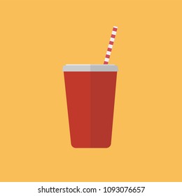 cola cinema vector icon