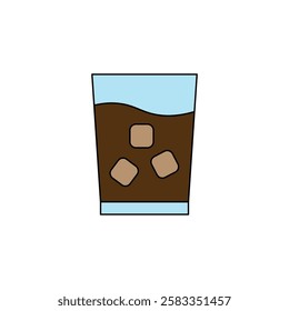 cola drink vector type icon