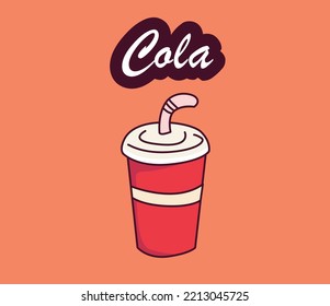 The cola drink is very appetizing.