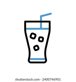 Cola Icon vector stock illustration