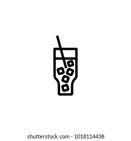 Cola Line Icon