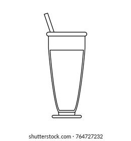Cola soda glass cup