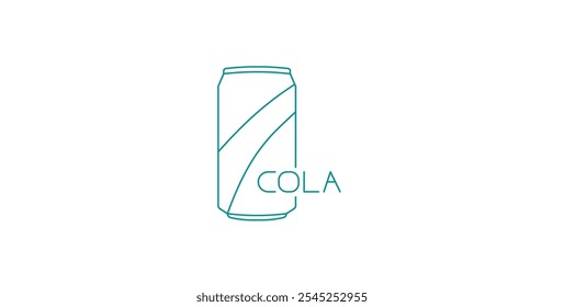 Cola Vape Flavour Icon Illustration Design