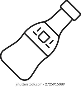Cola Vector Line icon Design