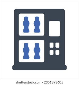 Cola vending icon, Vector Graphics