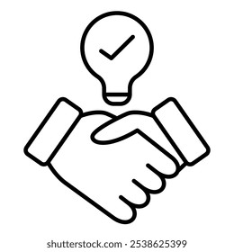 Colaboration Bussines team icon, Teamwork