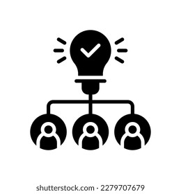 colaboration icon for your website design, logo, app, UI.