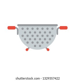 Colander flat icon.You can be used colander icon for several purposes like: websites, UI, UX, print templates, presentation templates, promotional materials, web and mobile phone apps