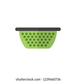 colander flat vector icon