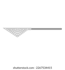Colander Icon, Kitchen Cullender Utensil Icon Vector Art Illustration