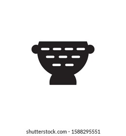 Colander icon outline style template. Trendy style, vector eps 10 