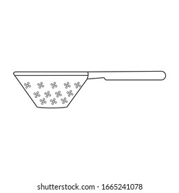 Colander icon symbol vector illustration for graphic and web design