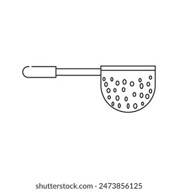 Diseño de Ilustración vectorial de íconos de colador