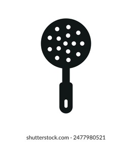 Colander Küche Ikone Vektorgrafik Design Vorlagen einfach und modern