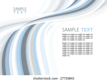 Cold abstract background. Vector