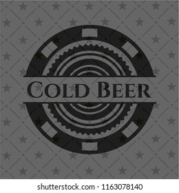 Cold Beer black emblem