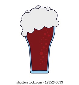 Cold beer cup large