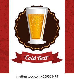cold beer design 