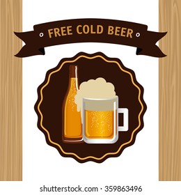 cold beer design 