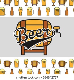 cold beer design 