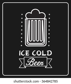 cold beer design 