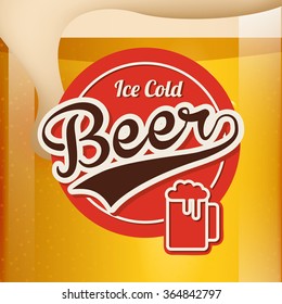 cold beer design 