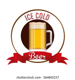 cold beer design 