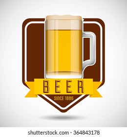 cold beer design 